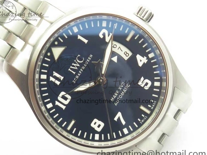 MIROTIME 0521 Mark XVII IW327014 Le Petit Prince MKS 1:1 Best Edition Blue Dial on SS Bracelet MIYOTA 9015 V FastDry 7191